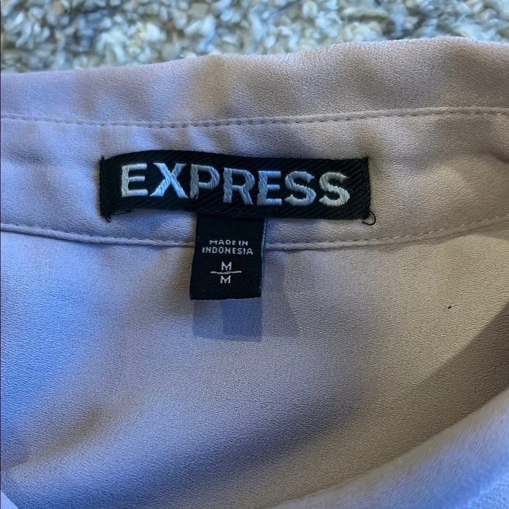 Express Women's Pink Ruffle Top​ - Picture 2 of 3